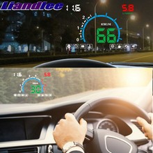 Liandlee HUD  For Hyundai Accent Aslan Elantra Equus Eon i30 Digital Speedometer OBD2 Head Up Display Big Monitor Racing HUD 2024 - buy cheap