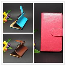 Crazy horse Flip leather case Credit Card Slots and stand function for  Lenovo A319  Free shipping 2024 - buy cheap