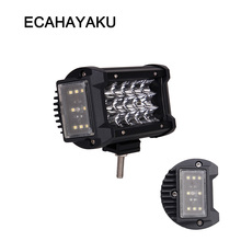 Novo design de 270 graus 5.5 polegada 70w fora da estrada led trabalho barra luz combo feixe para jeep caminhão atv acessórios do carro nevoeiro luzes condução 2024 - compre barato