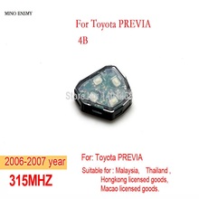 Пульт дистанционного управления автомобильной сигнализацией высокого качества, 4 кнопки, 315 МГц (2006-2007) для Toyota Previa, электроника для автомобилей, бесплатная доставка 2024 - купить недорого