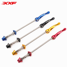 New Titanium alloy Quick Release 1pair Front Rear Mountain Bicycle QR Skewers Lever Set Hub Parts Qt04 2024 - buy cheap