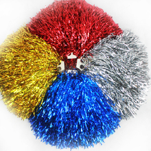 Animador de torcida 2 peças, animador de torcida, pom-pom, pompons, item esportivo 40g 2024 - compre barato