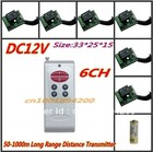 Sistema de controle remoto sem fio rf 1 (controle) transmissor + 6 receptores (interruptores) 12v 10a 315mhz-433mhz 2026 - compre barato Sistema de controle remoto sem fio rf 1 (controle) transmissor + 6 receptores (interruptores) 12v 10a 315mhz-433mhz 2026 - compre barato