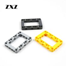 4pcs MOC Square Huller Hole Building Blocks Bricks Technical Parts Frame 5x7 Beam 5x7 Open Center Thick 64179 2024 - buy cheap