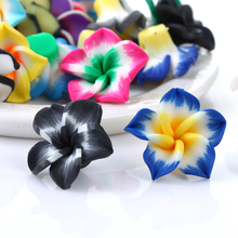 Contas de polímero de argila 10x20mm, 5 folhas de flor espaçador contas soltas para joias de moda diy artesanato contas 50 embutidas 2024 - compre barato