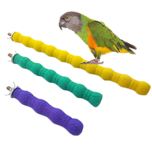Большая птичья игрушка, жевание попугая, шлифовка, цветные наждачные чешуи, клетка, Cockatiel Parakeet 2024 - купить недорого