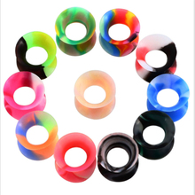 11 par/set Venda Hot Mix Cor Silicone Homens Moda Expansão Ouvido Ear Plug Túnel Maca Expander Body Piercing Jóias presente 2024 - compre barato