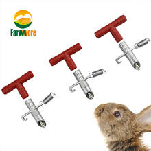 5/10/15Pcs Nipple Drinkers Rabbit Drinker Rodents Automatic Waterer Drinker Feeder Rabbit Water Nipple Bunny Farm Accessories 2024 - buy cheap