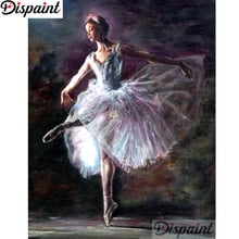 Dispaint-pintura de diamante 5D DIY "ballet de belleza", bordado de diamantes de imitación cuadrados o redondos, estilo punto de cruz 3D, decoración del hogar, A11209 2024 - compra barato