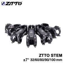 ZTTO 32 60 80 90 100mm High-Strength Lightweight 31.8mm Stem 5MM Spacer stem fork  for XC AM MTB Mountain Road Bike Bicycle part 2024 - купить недорого