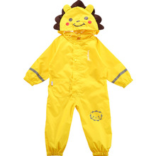 children Animal Lion Raincoat for Kid baby Waterproof Rains Suit Students Baby rainwear rain suit Rain Coat Poncho Hooded 6YY179 2024 - buy cheap