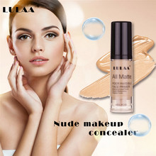 Основа для макияжа LULAA, жидкий увлажняющий крем, стойкая водостойкая натуральная косметика, консилер, праймер 2024 - купить недорого