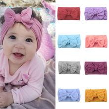 Cute Kid Girl Baby Toddler Bow Headband Hairbands Accessories Headwear Head Wrap 2024 - buy cheap