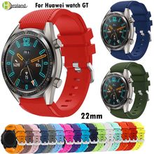 22MM silicone watch band for Huawei Watch GT sport replacement WatchBands For samsung gear s3 Galaxy Watch 46mm smartwatch strap 2024 - buy cheap