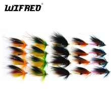 Wifreo 20pcs Assorted Color Salmon Steelhead Fishing Tube Fly Combo Sea Bass Teasers Blue Orange Black Green Color 2024 - buy cheap