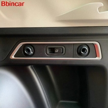 Bbincar For Subaru Forester SK 2018 2019 Interior Accessories Rear Trunk Switch Sticker Decoration Cover Trim Styling ABS Chrome 2024 - buy cheap
