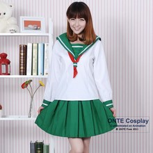 Disfraz de Anime de Inuyasha y Kagome para mujer, uniforme de uniforme completo para fiesta de lujo, Moneca Stori 2024 - compra barato