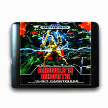 Ghouls 'n Ghosts for 16 bit Sega MD Game Card for Mega Drive for Genesis Video Game Console PAL USA JAP 2024 - buy cheap