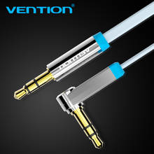 Vention AUX кабель Jack 3,5 мм аудио кабель 3,5 мм разъем акустический кабель для наушников автомобиля Xiaomi redmi 5 plus Oneplus 5t AUX шнур 2024 - купить недорого