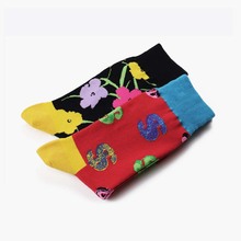 Calcetines de algodón estilo Hip Hop para mujer, calcetín moderno, Harajuku, Animal loco, Skarpetki 2024 - compra barato
