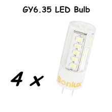 3W 5W лампы на светодиодах SMD 2835 с цоколем GY6.35 G6.35 для замены галогеновых ламп 35W 50W 2024 - купить недорого