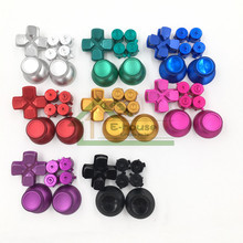 10 set Customs Aluminum Buttons Mod Kit Metal Dpad Button+Joystick Cap+Bullet Buttons for PS4 Controller Dualshock 4 2024 - buy cheap