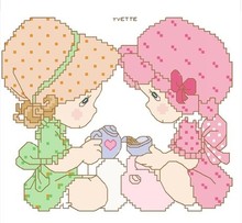 Embroidery Package Hot Sell Best Quality  Cross Stitch Kits Tea Drinking Free Shipping 2024 - buy cheap