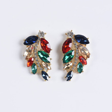 Multi Designs Wholesale Fashion Jewelry Women Crystal Statement Drop Earrings For Women Rhinestone Earring 2024 - buy cheap