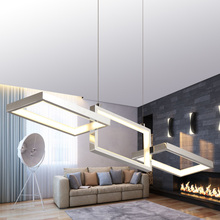Lustre moderno de acrílico led, lâmpadas de suspensão para sala de jantar, iluminação de casa, lâmpadas 2024 - compre barato