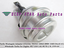 Envío Gratis Turbo accionador de válvula de descarga GT2256V 704361-5006S 704361 turbocompresor para BMW 330D 330 D E46 X5 E53 99- M57 D30 M57D 3.0L 2024 - compra barato