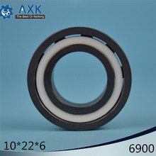 6900 Full Ceramic Bearing ( 1 PC ) 10*22*6 mm Si3N4 Material 6900CE All Silicon Nitride Ceramic 6900 Ball Bearings 2024 - buy cheap