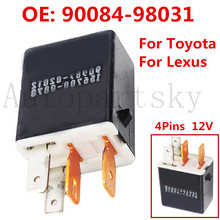 4-pins 12V Car RELAY For TOYOTA LEXUS Auto Replacement Accessories 90987-02012 156700-0870 90084-98031 9098702012 1567000870 2024 - buy cheap