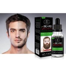 Dropshipping aceite de barba orgánico Balsam cera acondicionador de pérdida de cabello para el crecimiento rápido de la barba esencia del cabello tónico caballeros cuidado de la barba 2024 - compra barato