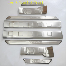 Placa de desgaste externa interna de acero inoxidable, alféizar de puerta para Nissan x-trail X Trail T31 2008-2013 2024 - compra barato