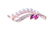 New brooch female crystal brooch men's purple crystal branch leaves jewelry accessories jewelry badge pin 2024 - buy cheap