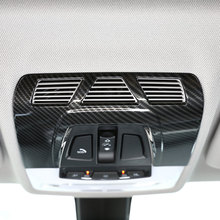 Углеродное волокно ABS Автомобильная внутренняя передняя крышка для чтения Накладка для BMW F48 F15 F16 F30 F34 F45 F46 X1 X2 F47 X5 X6 2013-2017 2024 - купить недорого