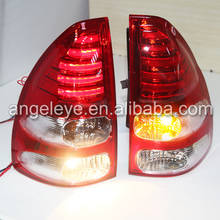 Для TOYOTA Prado FJ120 LC120 светодиодный задний светильник s задний светильник красный белый цвет 2003-2009year 2024 - купить недорого