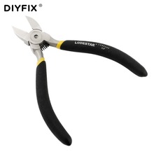 DIYFIX Electrical Wire Cable Pliers Cutters Cutting Side Snips Flush Nipper Anti-slip Rubber Diagonal Pliers Hand Tools 5.5" 2024 - buy cheap