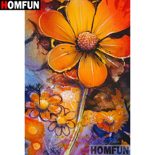 HOMFUN Full Square/Round Drill 5D DIY Diamond Painting " flower" Embroidery Cross Stitch 5D Home Decor  A07848 2024 - buy cheap