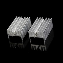 Disipador de calor de 20 piezas a-220 TO220, 21x15x11mm, radiador Transistor de aluminio 2024 - compra barato