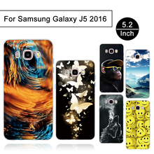 Funda de teléfono para Samsung Galaxy J5 2016 J510 J510F, carcasa trasera de silicona suave con estampado pintado para Samsung Galaxy J5 2016 2024 - compra barato