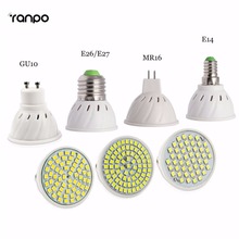 New Led Light Lamps E27/E14/GU10/MR16 LED Lamp Spotlight 6/9/12W 220V High Lumen 2835 SMD 48/60/80 LEDs Bulbs Light Warm/Cool 2024 - buy cheap