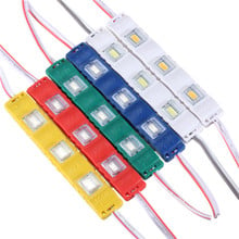 1000pcs DC12V 5630/5730 SMD 3 LED Module Injection Waterproof IP55 Decorative Hard Strip Bar Light Lamp White Red Green Blue 2024 - buy cheap