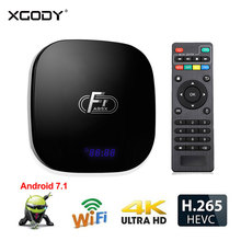XGODY A95X F1 Smart Tv Box Android 7.1 Wifi RAM 2GB ROM 16GB Quad Core HDMI 2.0 Network Media Player Set Top Box 100Mbps 4K HD 2024 - buy cheap