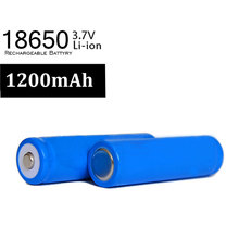 Batería recargable para linterna LED, 18650, 3,7 V, 1200mAh, bolígrafo láser, 10 unids/lote, Envío Gratis 2024 - compra barato