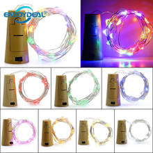 2M 20Led Wine Bottle Cork Fairy Light Spark Starry String Light Lamp Battery Powered for Christmas Party Decoration 2024 - buy cheap