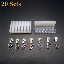 20 sets kit CH3.96 3.96mm 7 pin Female Wire with Male Connector plug A set include socket + plug + terminals 2024 - buy cheap