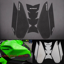 For KAWASAKI NINJA400 NINJA 400 2018Rubber material tank cushion side protector tank slip sticker 2024 - buy cheap