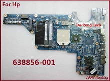 KEFU Free Shipping 638856-001 laptop Motherboard For Hp Pavilion G6 G4 G7 series  DA0R22MB6D0  DA0R22MB6D1 tested fully 2024 - buy cheap
