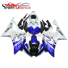 ABS Plastic Full Fairings For Yamaha YZF600 R6 2008 - 2016  08 09 10 11 12 13 15 16 Injection Motorcycle Fairing Kit White Blue 2024 - buy cheap